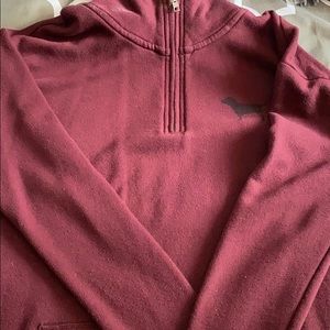 Pink corduroy hoodie